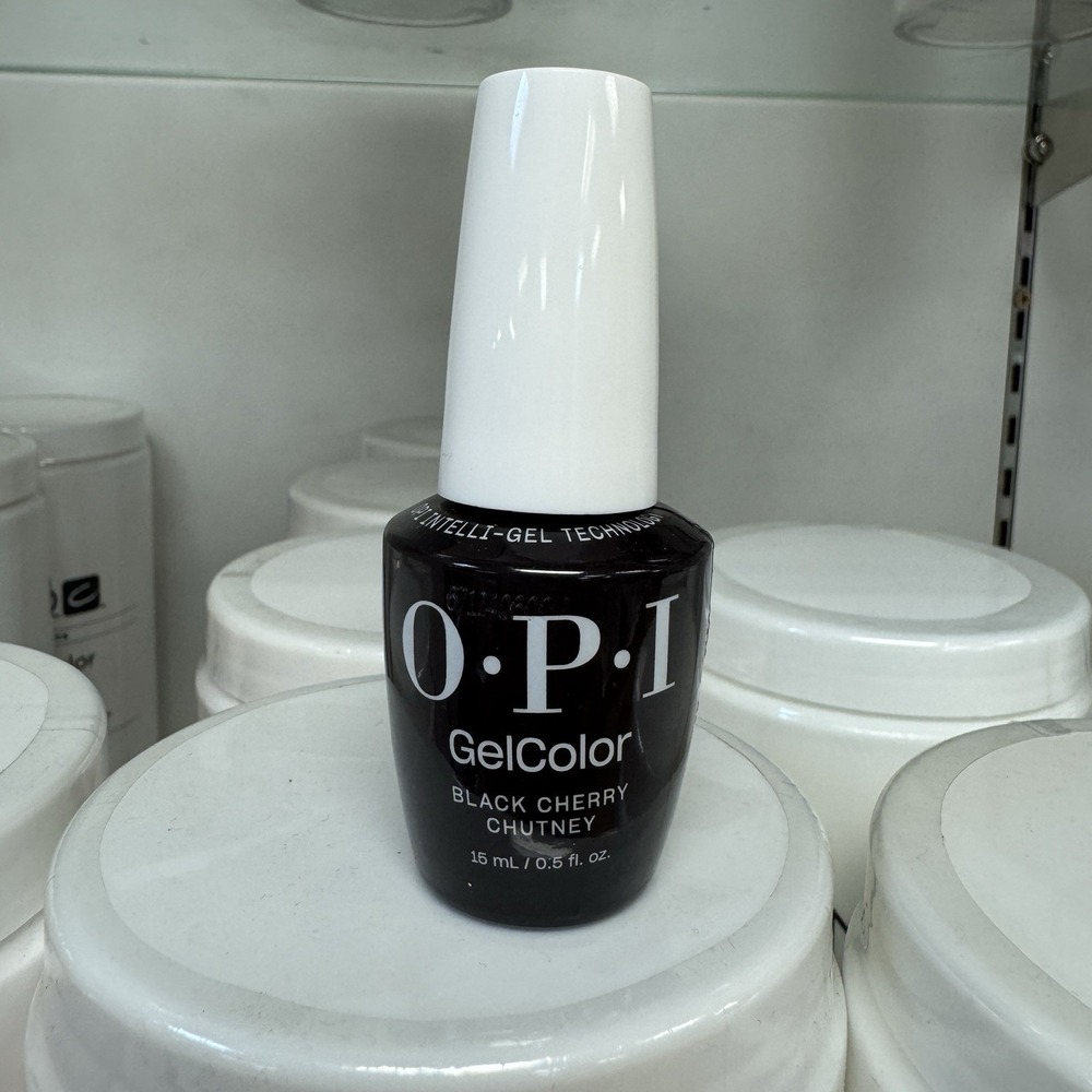 OPI GelColor‎ Intelli-Gel GC I43 Black Cherry Chutney 0.5oz